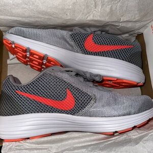 Nike revolution athletic running shoes